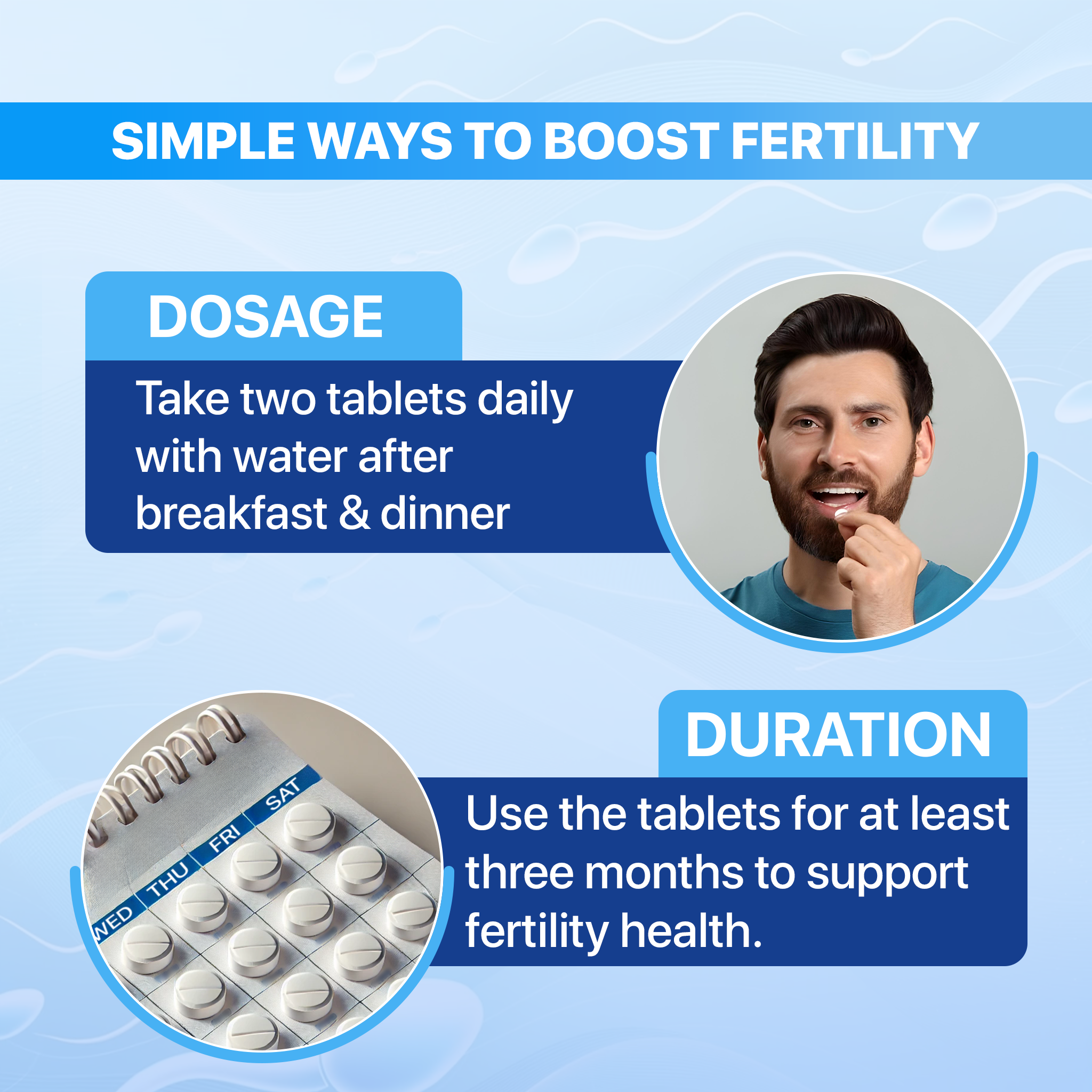 Vitaluxe ( Men’s Fertility  Support Tablets)